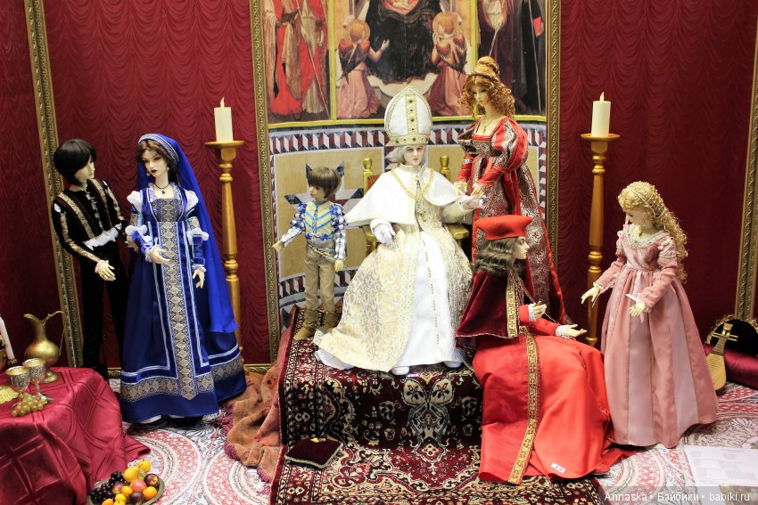 Исторический Миф-2017. Выставка кукол BJD