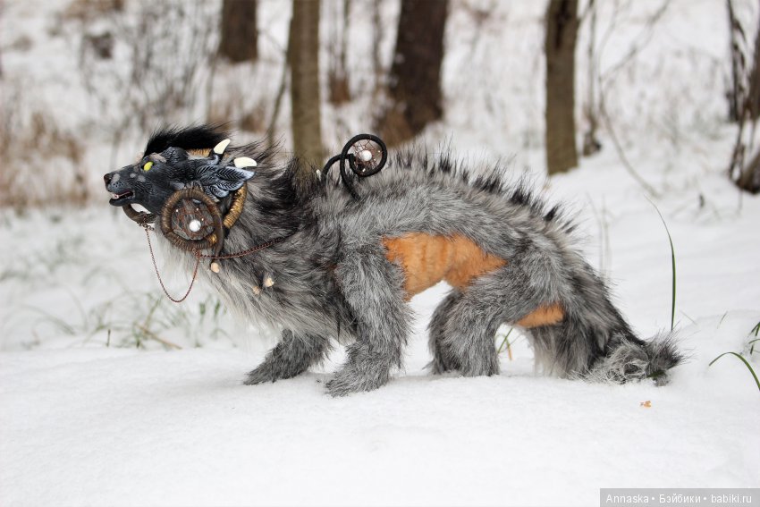 Махан - мой новый житель и хранитель. Собакодракон от Елены Сиделевой (фото 7)