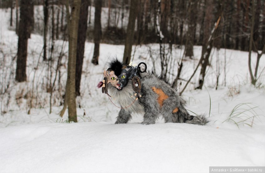 Махан - мой новый житель и хранитель. Собакодракон от Елены Сиделевой (фото 6)