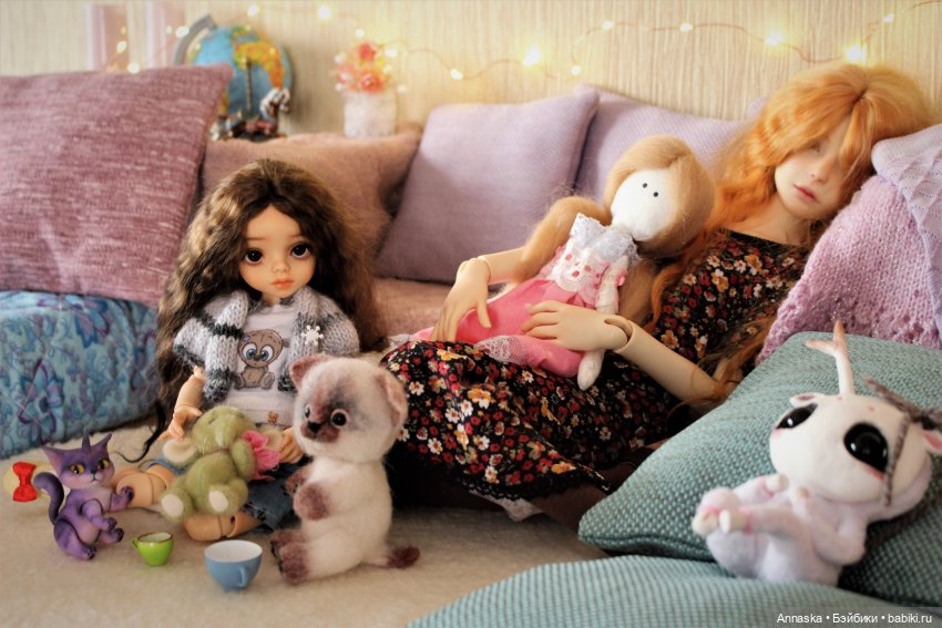 Белла и Малышка — Фотоистории с куклами BJD (БЖД): сериалы