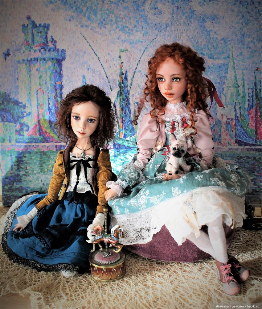 Кларисс и Ализе - авторские куклы Елены Высотской (фото 5)