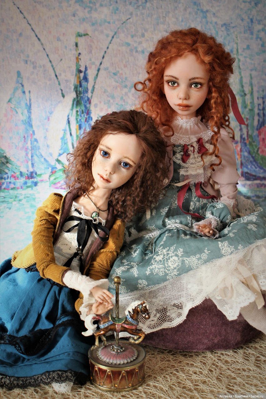 Кларисс и Ализе - авторские куклы Елены Высотской (фото 3)