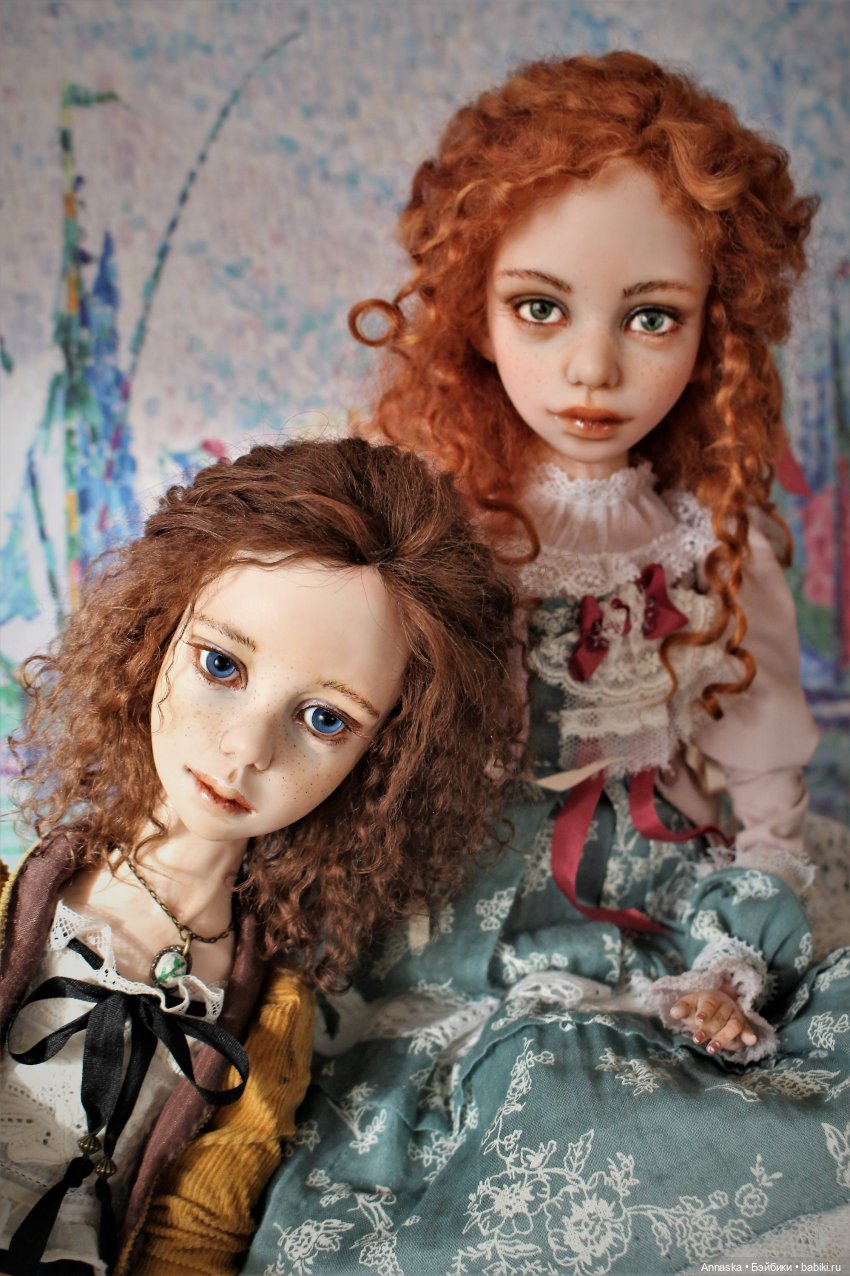 Кларисс и Ализе - авторские куклы Елены Высотской (фото 4)