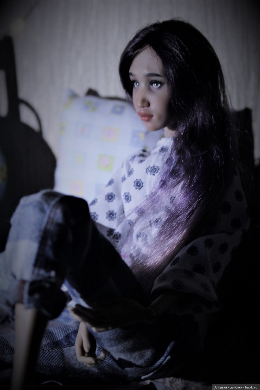 Марусина музыка (авторская шарнирная кукла Екатерины Гончаровой) (фото 9)