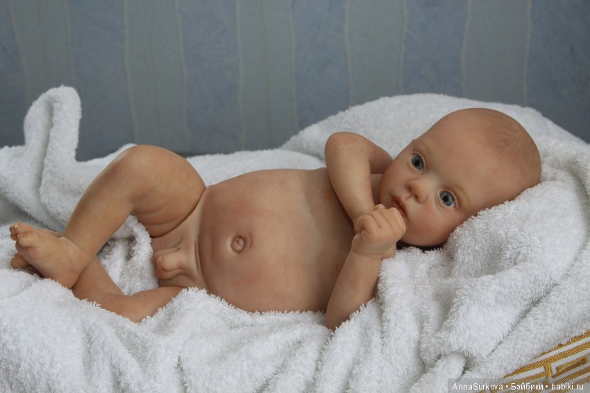 Анна Суркова — Расписываю кукол Реборн (фото 2)