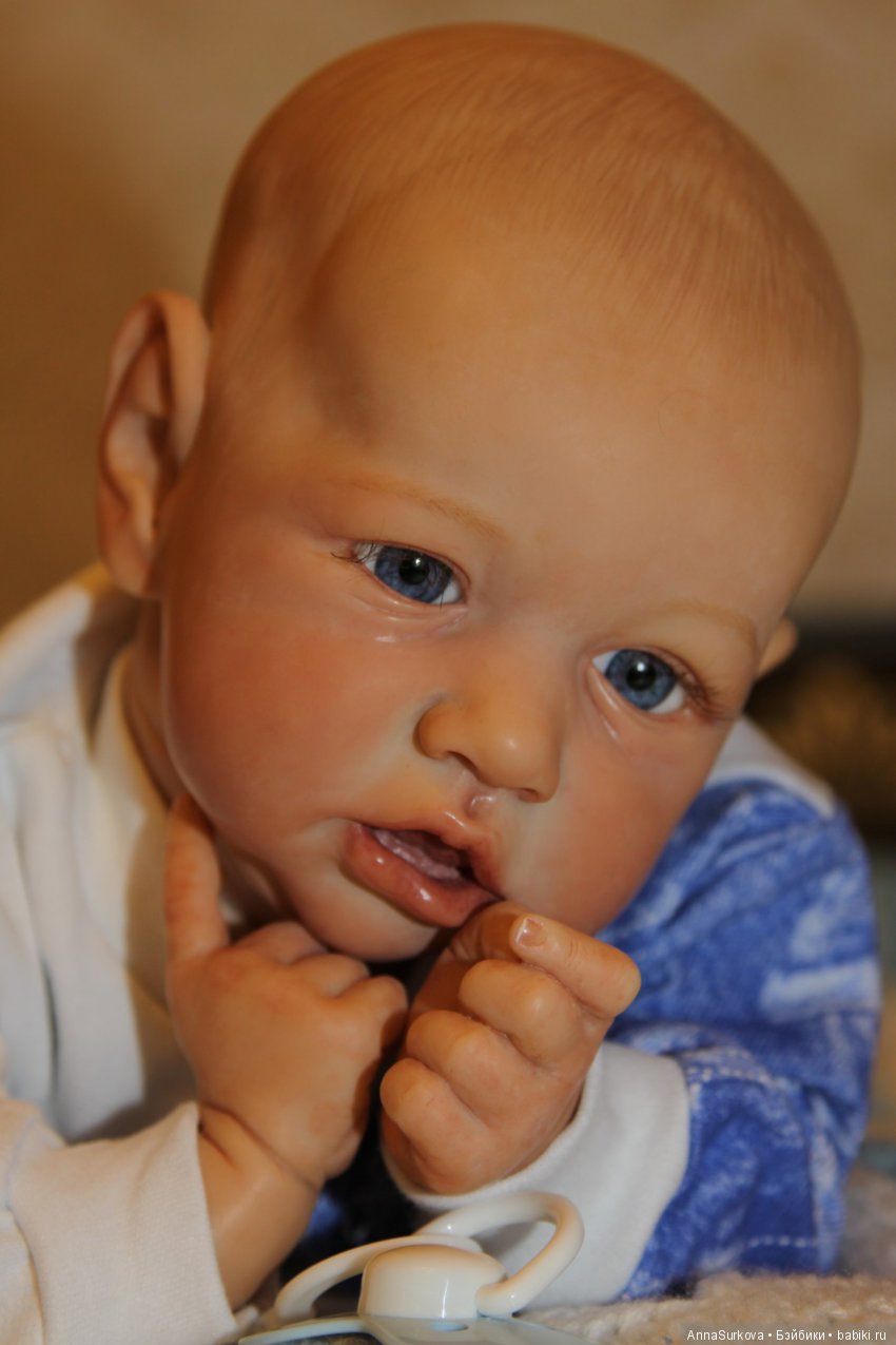 Анна Суркова — Расписываю кукол Реборн