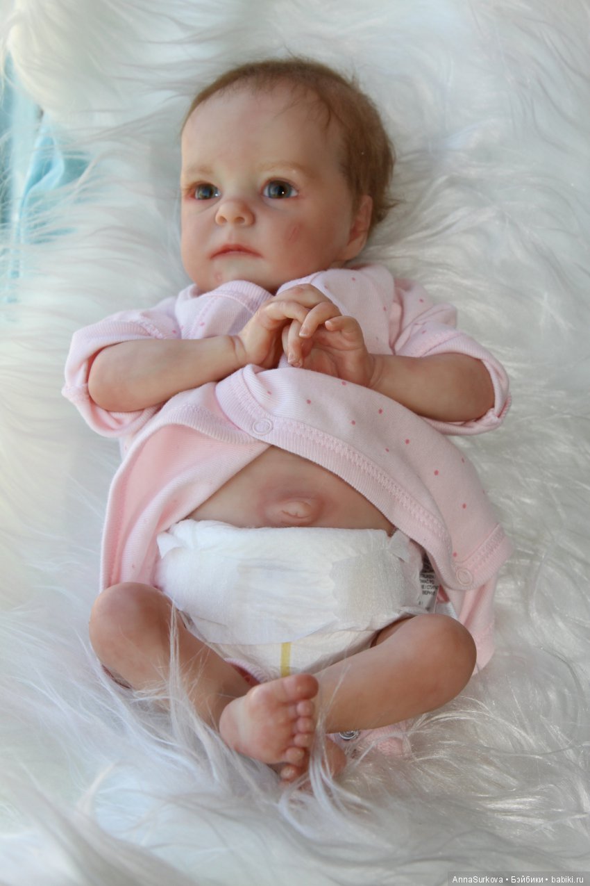 Анна Суркова — Расписываю кукол Реборн (фото 3)