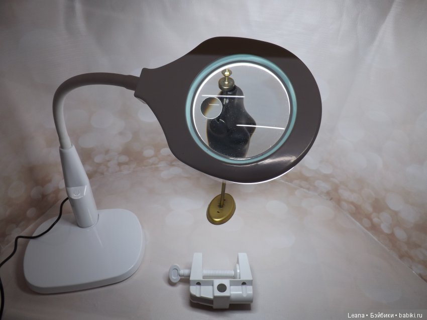 Ура! Мне приехала лампа-лупа