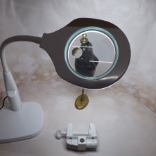 Ура! Мне приехала лампа-лупа!