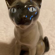 Фарфоровая фигура Сиамский кот Bing & Grondahl