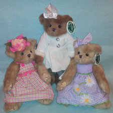 Три медведицы Тедди - настоящие леди