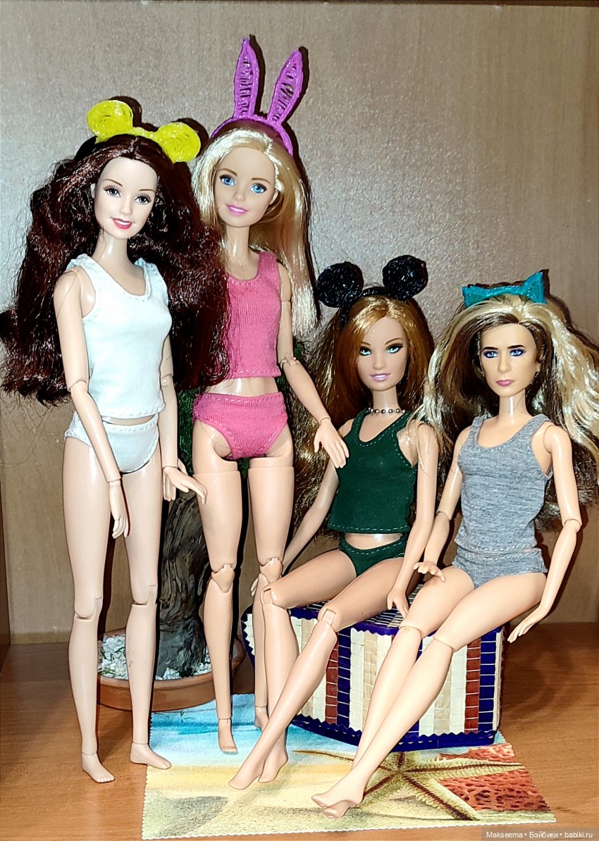 Куклы умеют уговаривать : новая одежда для моих Барби (фото 8)