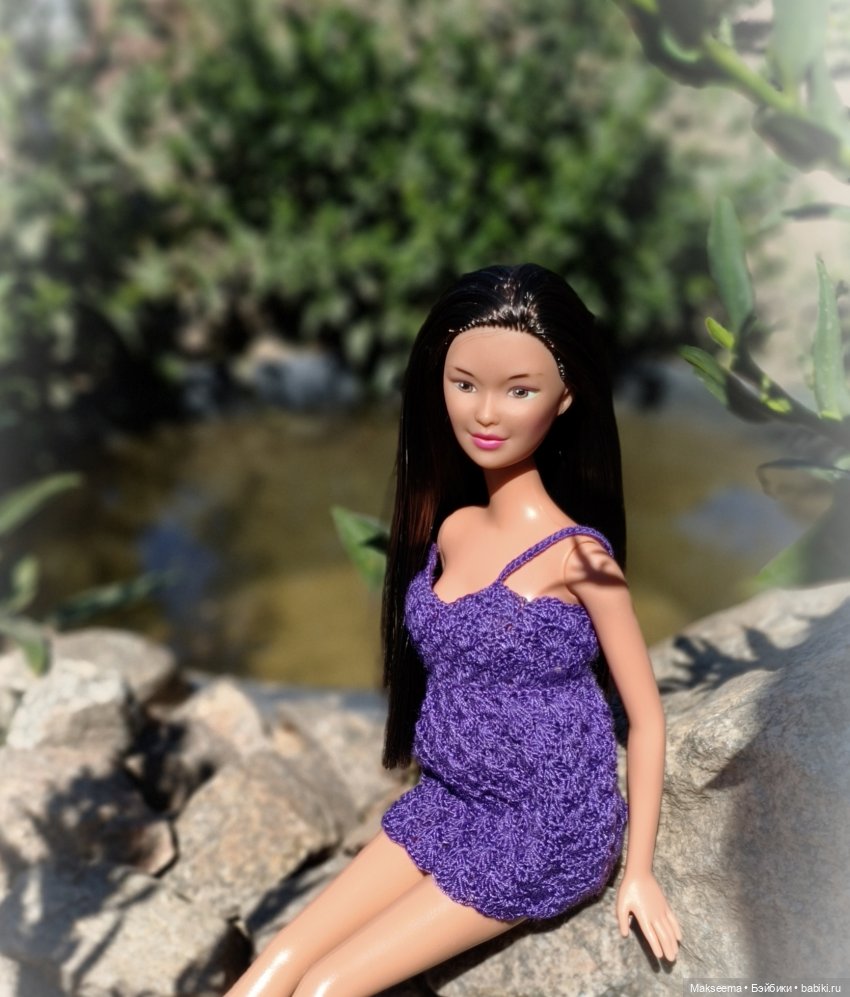 Вязаное лето, часть 2) — Одежда и обувь для кукол своими руками: фото (фото 9)