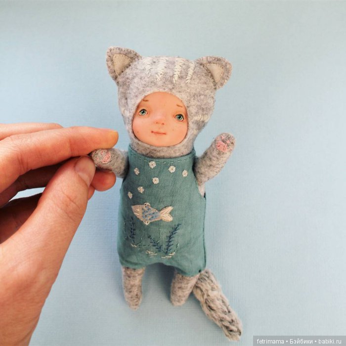 Коты нужны для красоты, тедди долл