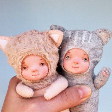 Коты нужны для красоты, тедди долл