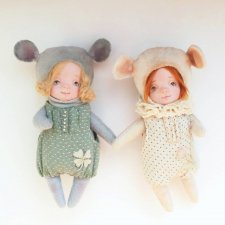 Мышки, куклы тедди-долл