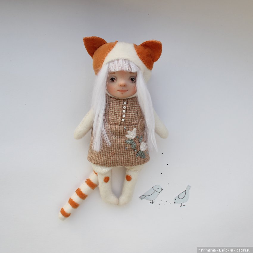 Первая фетри-девочка в этом году (фото 6)