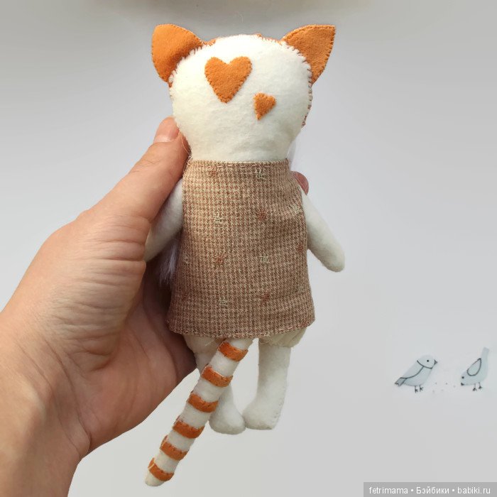 Первая фетри-девочка в этом году (фото 4)