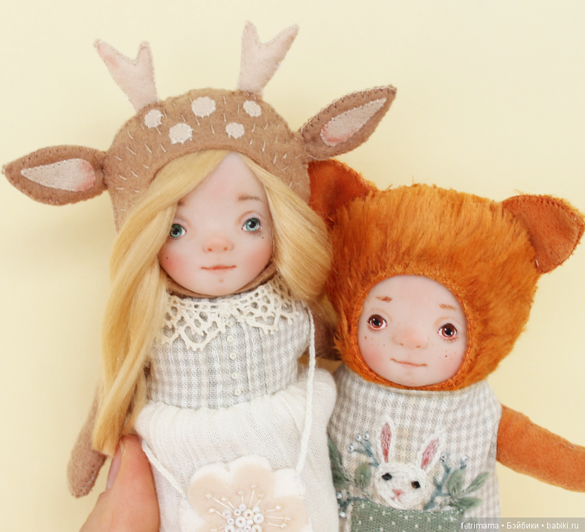 Мои весенние мальчишки — Авторские куклы Тедди (фото 9)