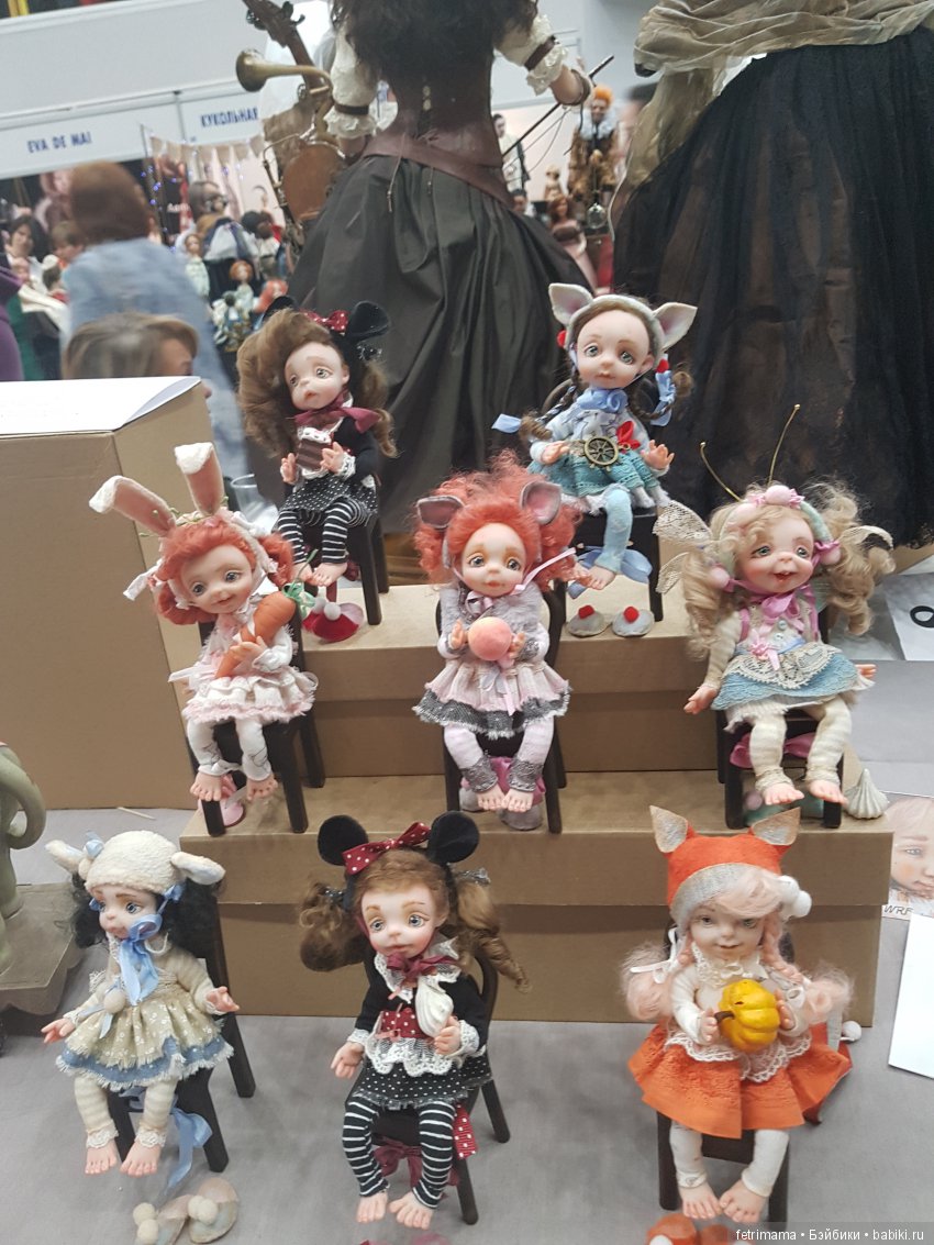 Осенний салон кукол 2018 моими глазами-2