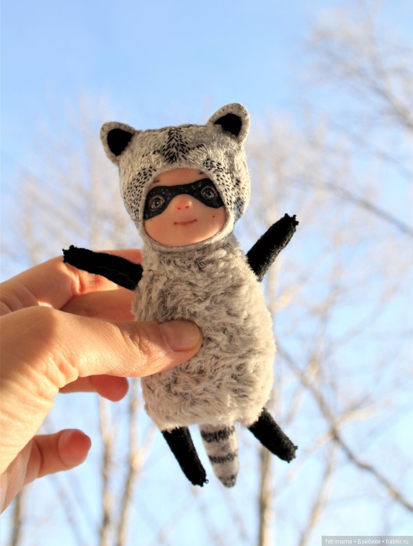 Другие фетрикидз-малыши — Лепка авторских кукол: полимерная глина (фото 3)