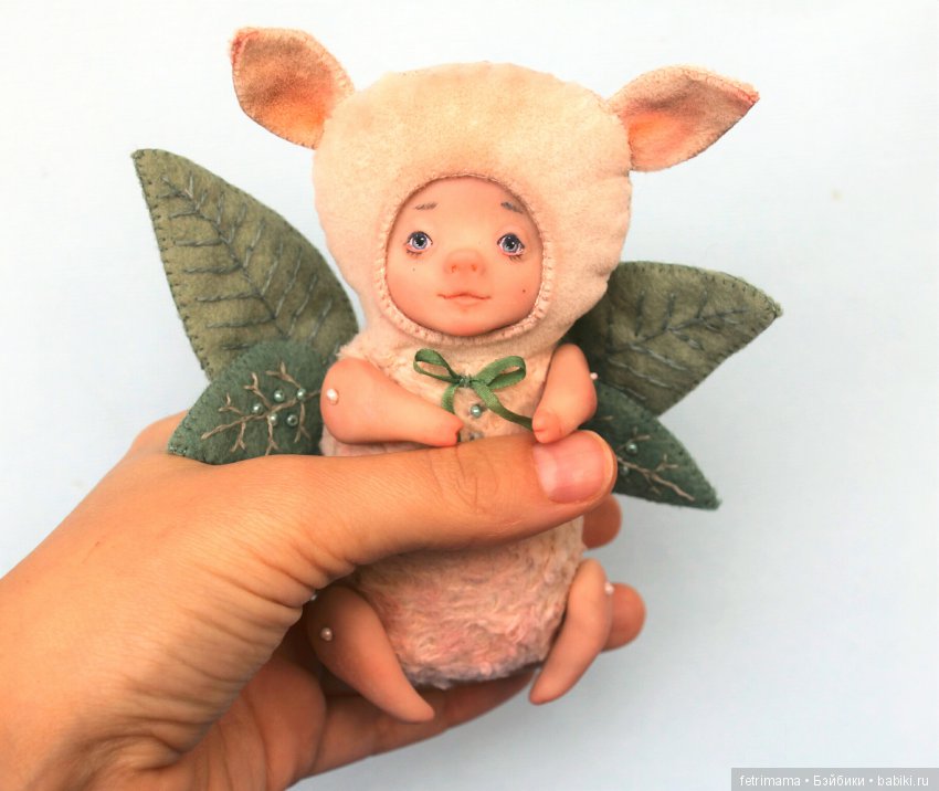 Другие фетрикидз-малыши — Лепка авторских кукол: полимерная глина