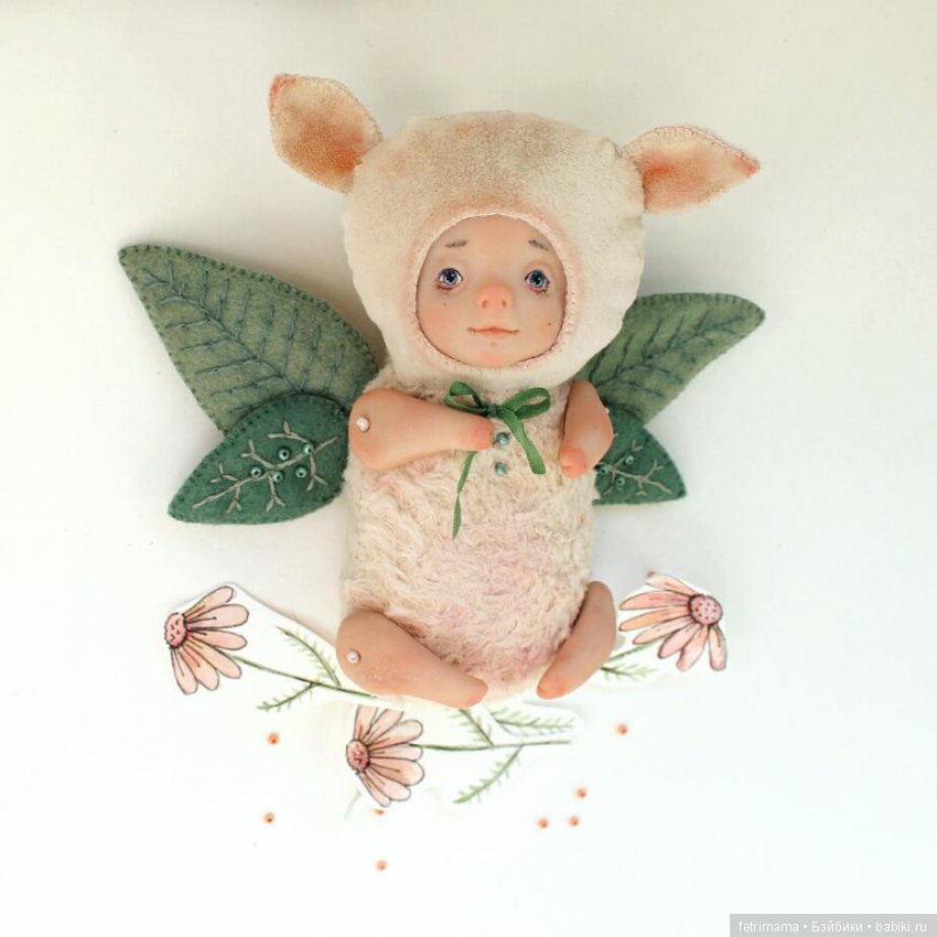 Другие фетрикидз-малыши — Лепка авторских кукол: полимерная глина (фото 10)