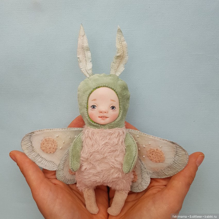 Мои мотыльки — Авторские текстильные куклы: Вальдорфские (фото 7)