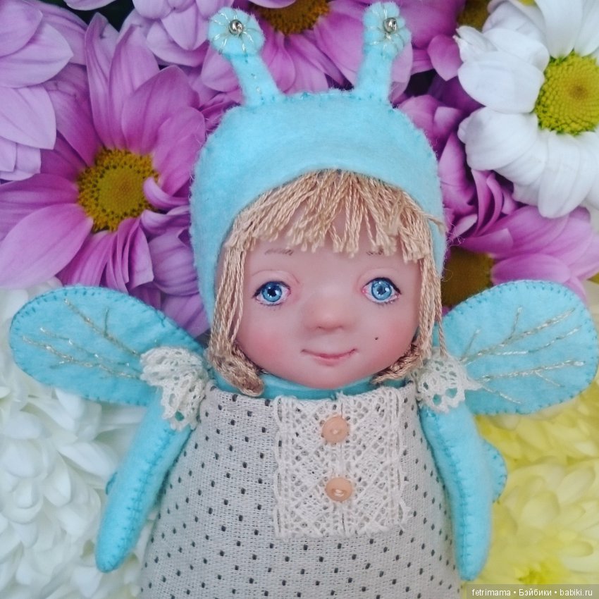 Мои мотыльки — Авторские текстильные куклы: Вальдорфские (фото 3)