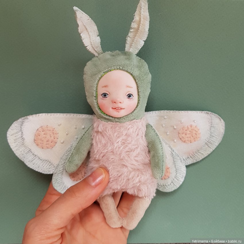 Мои мотыльки — Авторские текстильные куклы: Вальдорфские (фото 8)