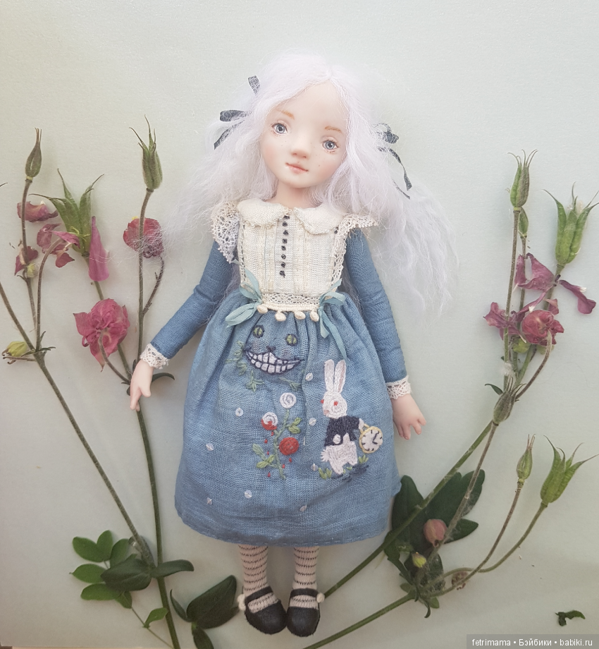 Алиса в стране чудес — Лепка авторских кукол: полимерная глина