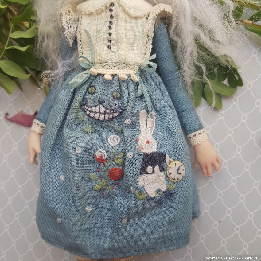 Алиса в стране чудес — Лепка авторских кукол: полимерная глина (фото 4)