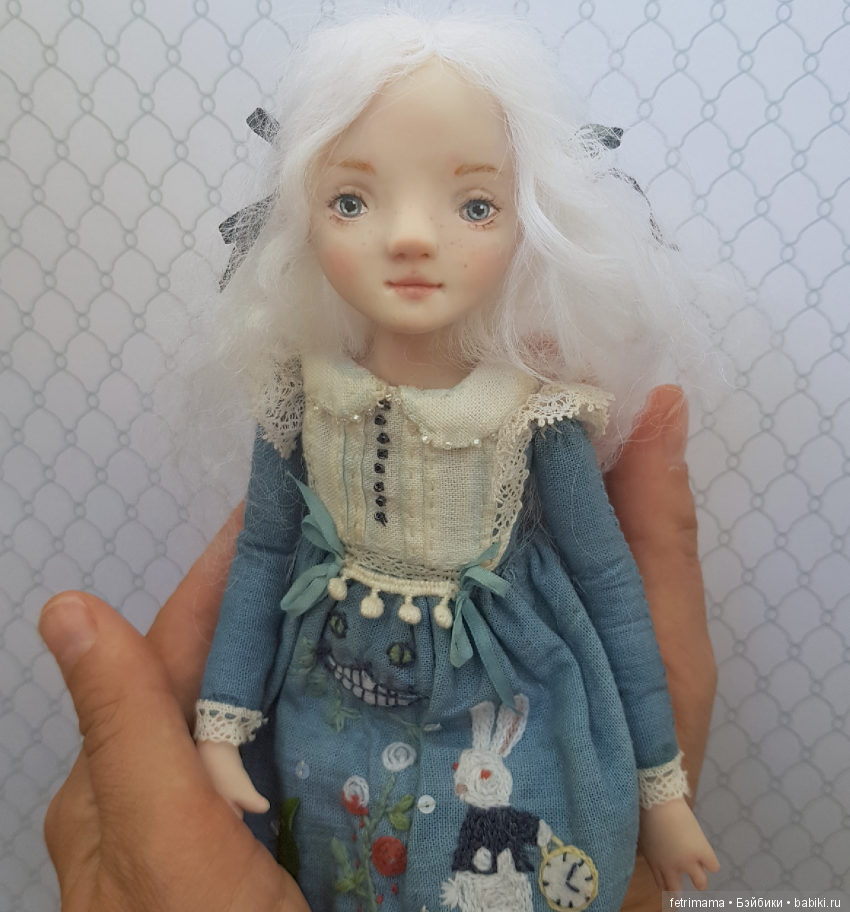 Алиса в стране чудес — Лепка авторских кукол: полимерная глина (фото 10)