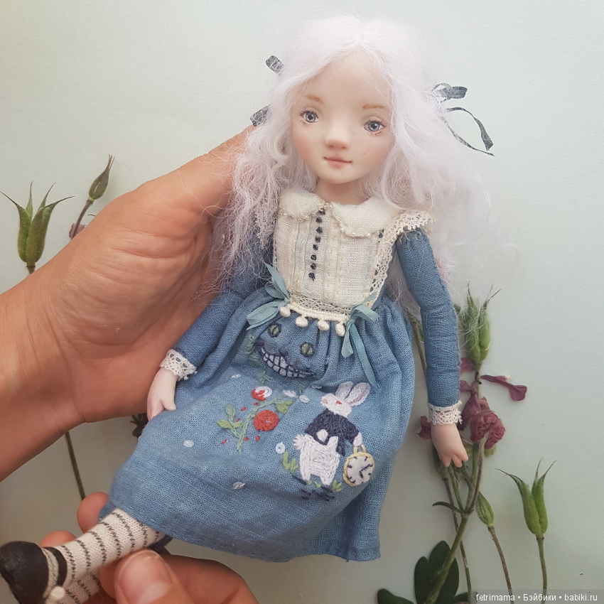 Алиса в стране чудес — Лепка авторских кукол: полимерная глина (фото 3)