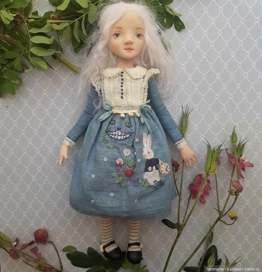 Алиса в стране чудес — Лепка авторских кукол: полимерная глина (фото 6)