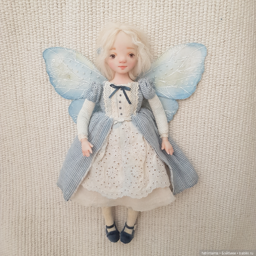 Моя цветочная фея — Авторские куклы ручной работы: текстильные (фото 9)