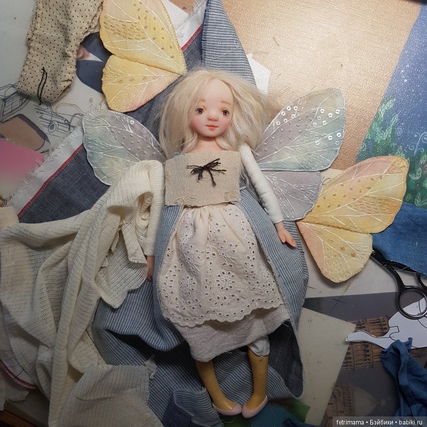 Моя цветочная фея — Авторские куклы ручной работы: текстильные (фото 3)