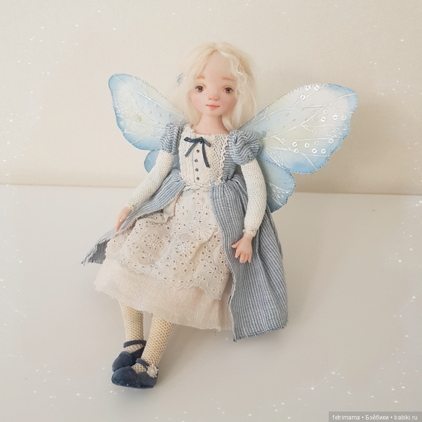 Моя цветочная фея — Авторские куклы ручной работы: текстильные (фото 7)