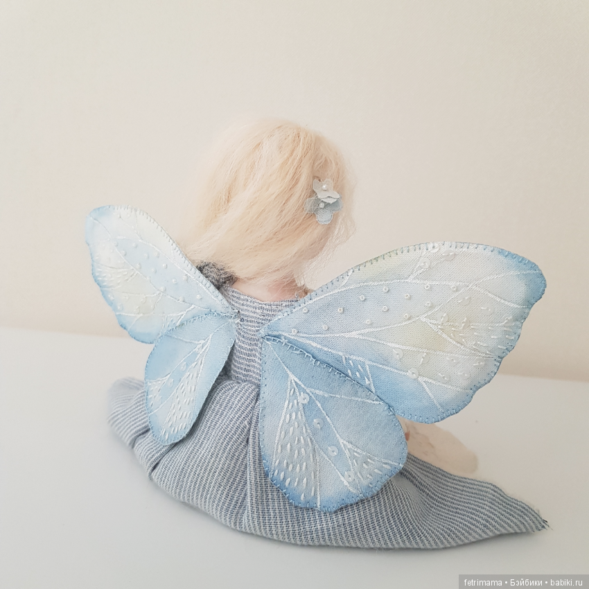 Моя цветочная фея — Авторские куклы ручной работы: текстильные (фото 5)