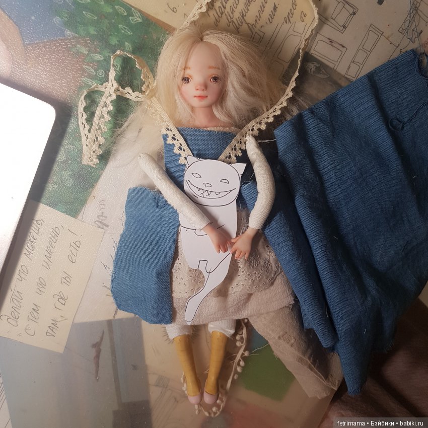 Моя цветочная фея — Авторские куклы ручной работы: текстильные (фото 2)
