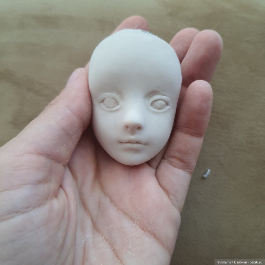 История одной куклы — Лепка авторских кукол: полимерная глина