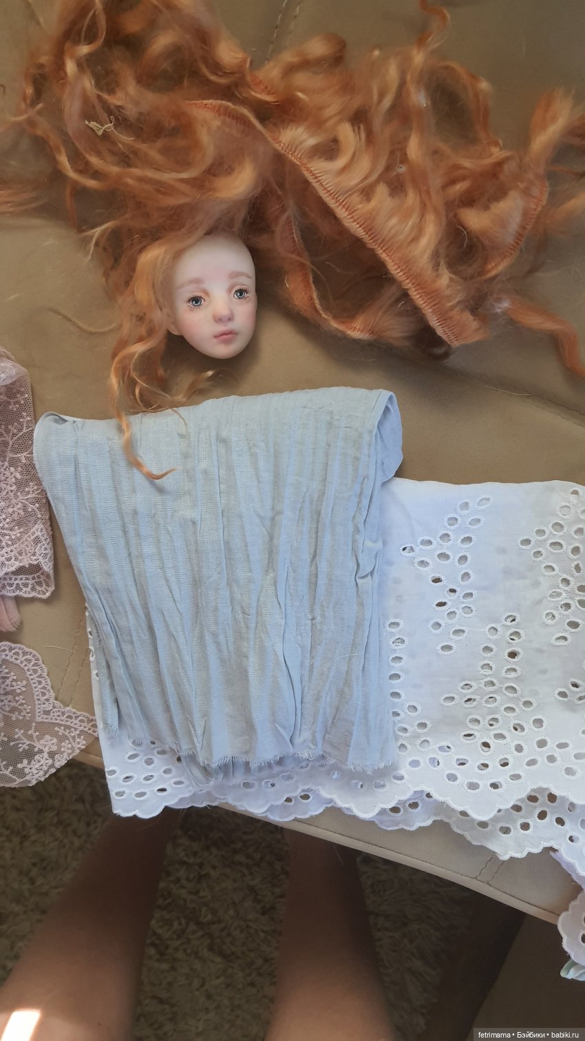 История одной куклы — Лепка авторских кукол: полимерная глина (фото 3)