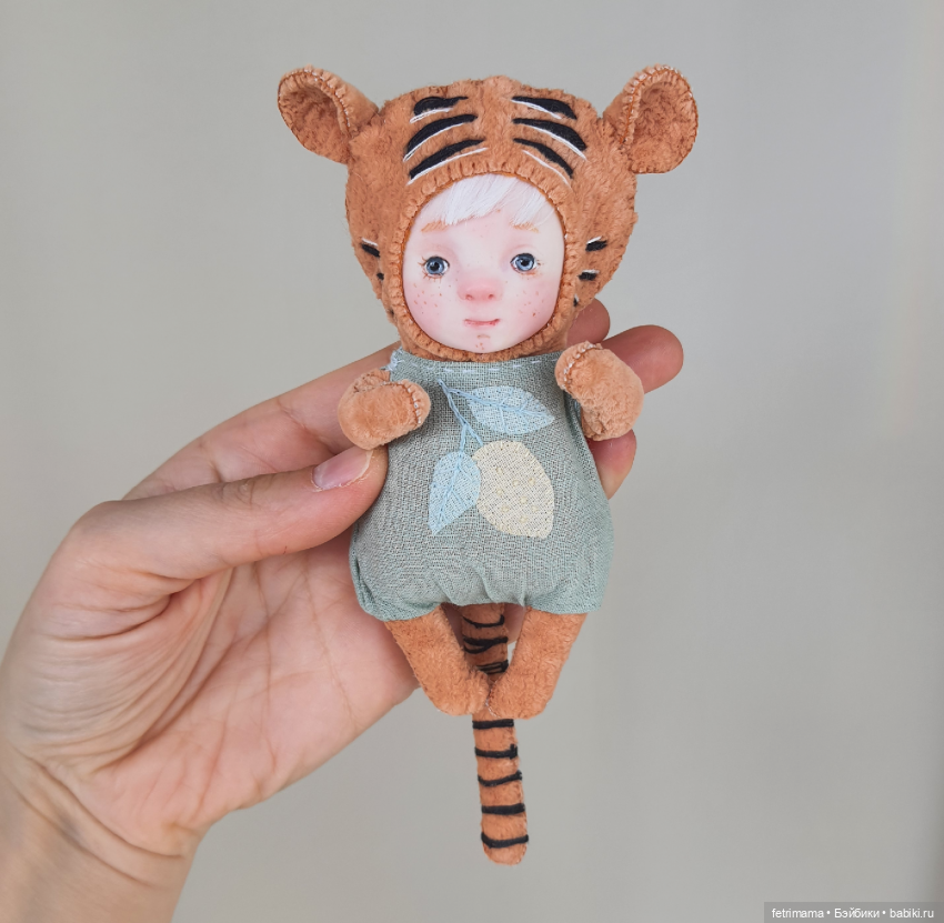 Леопардовое настроение — Авторские куклы Тедди (фото 2)