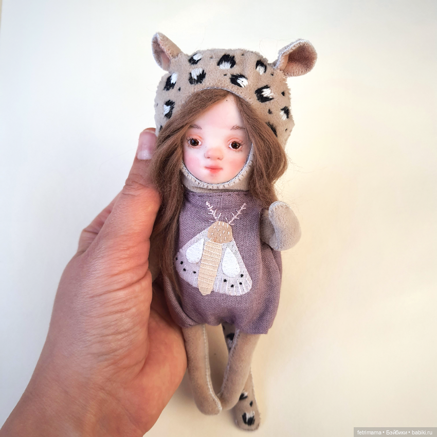 Леопардовое настроение — Авторские куклы Тедди (фото 9)