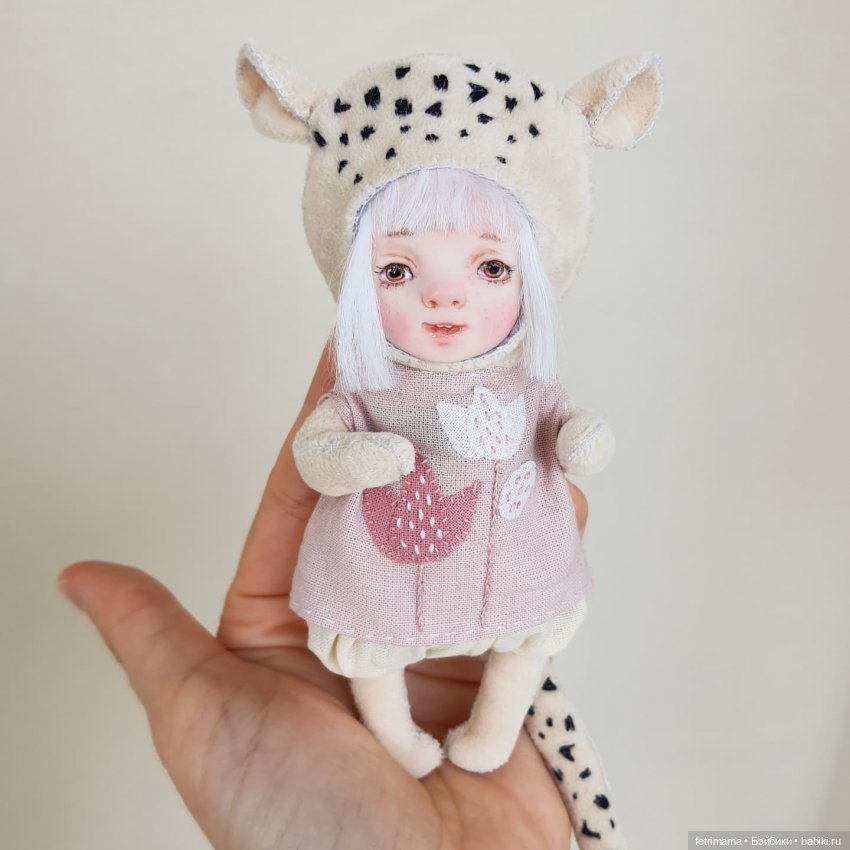 Леопардовое настроение — Авторские куклы Тедди (фото 4)