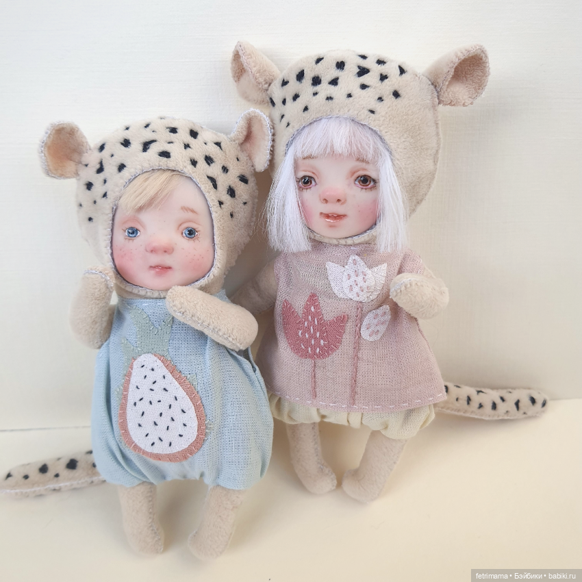 Леопардовое настроение — Авторские куклы Тедди