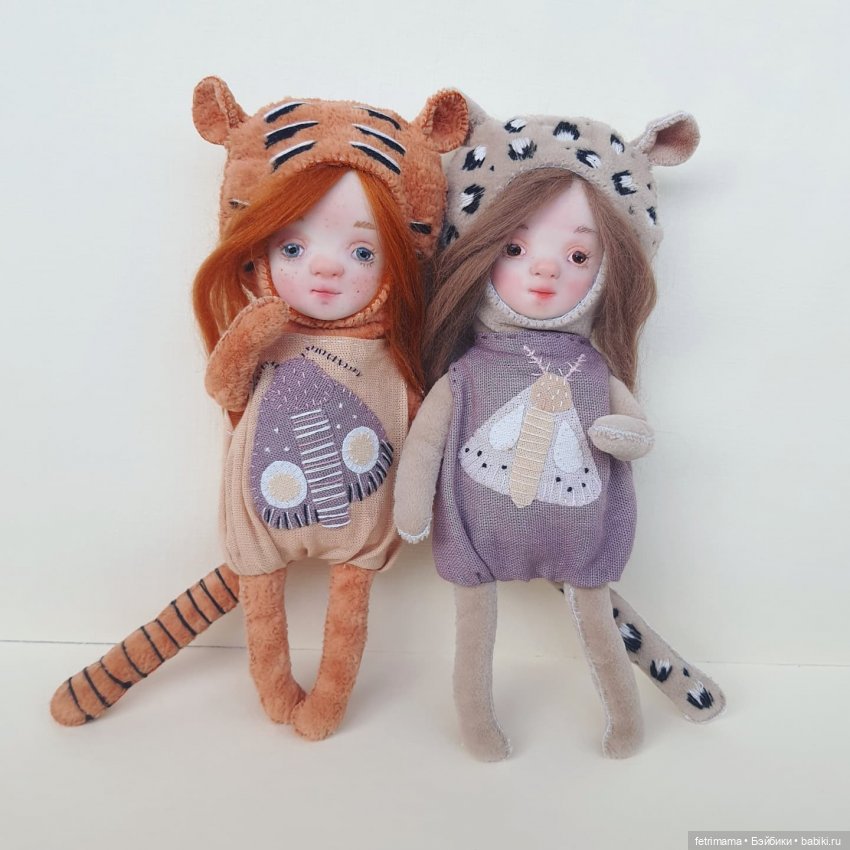 Леопардовое настроение — Авторские куклы Тедди (фото 7)