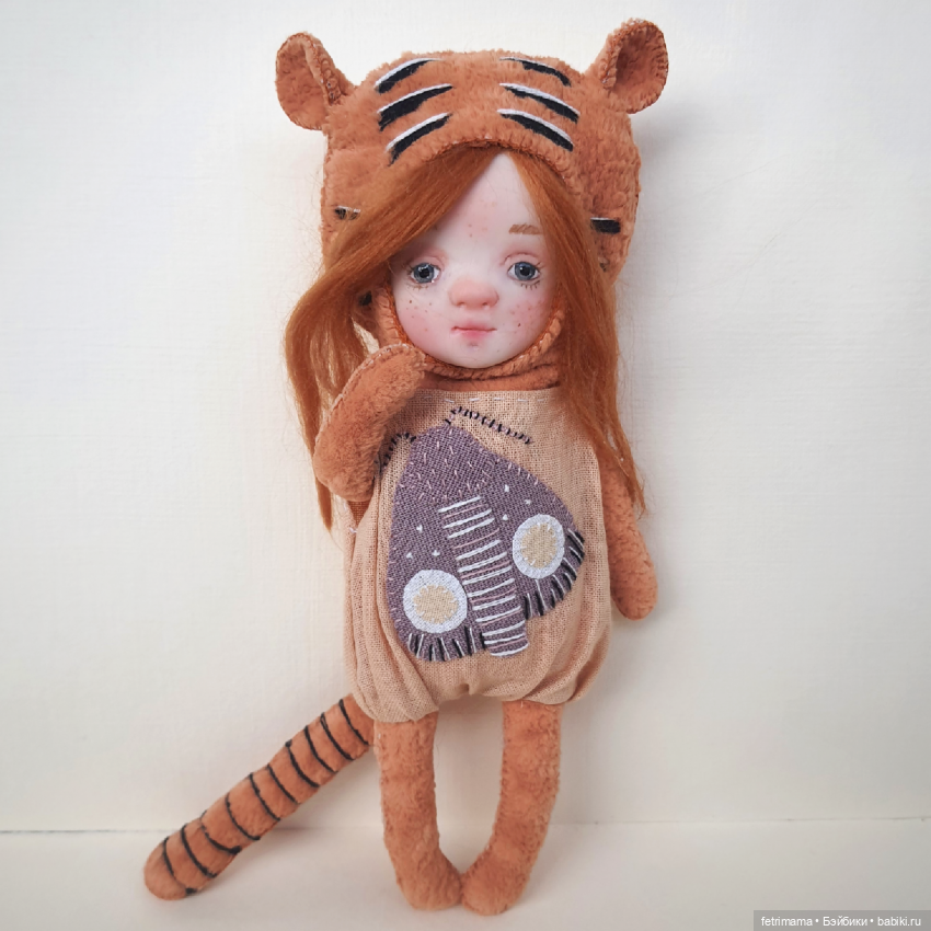 Леопардовое настроение — Авторские куклы Тедди (фото 8)