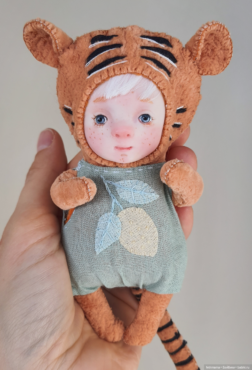 Леопардовое настроение — Авторские куклы Тедди (фото 3)