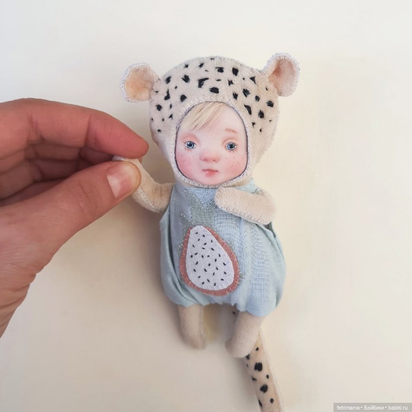 Леопардовое настроение — Авторские куклы Тедди (фото 10)